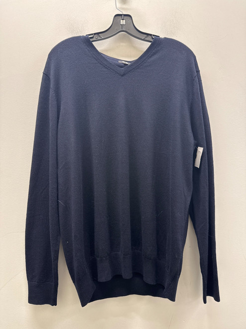 Vist Large View of Product Image Which is Used Uniqlo Navy/Dark blue Mens Lightweight Sweater XL