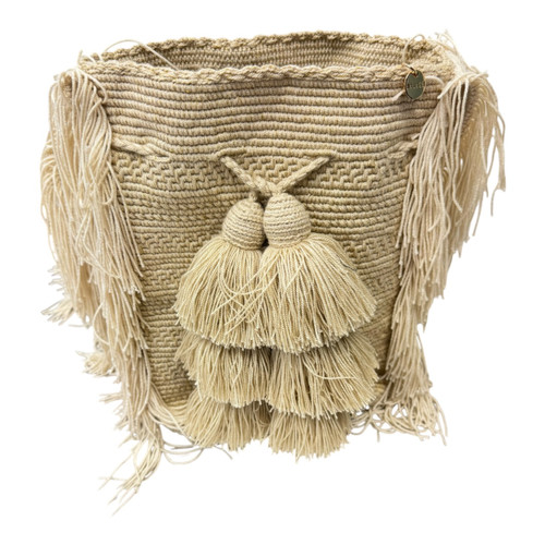 Vist Large View of Product Image Which is Used Najash fringe  Large Handbag