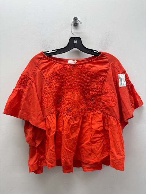 Vist Large View of Product Image Which is Used Red Maeve Short Sleeve Top XL-16