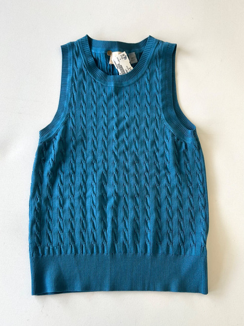 Vist Large View of Product Image Which is Used Elie Tahari Sleeveless Top S-4/6