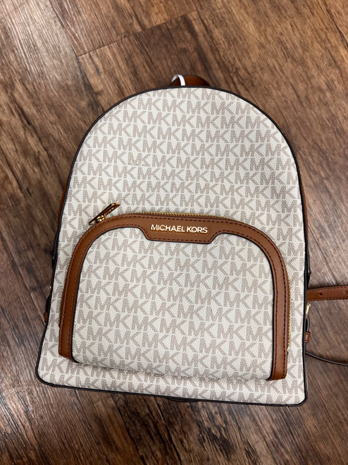 Vist Large View of Product Image Which is Used Michael Michael Kors Large Leather Handbag