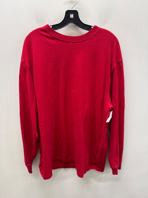 Vist Large View of Product Image Which is Used Red Carhartt Mens Long Sleeve Top L/16-16.5