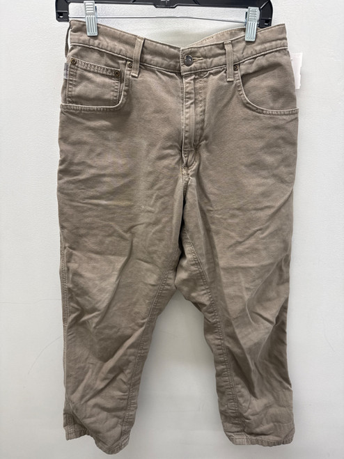 Vist Large View of Product Image Which is Used Tan Carhartt Mens Casual Pant L