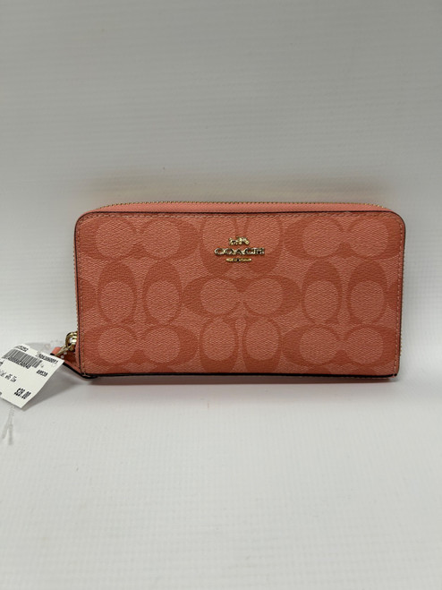 Vist Large View of Product Image Which is Used Coach Leather Wallet