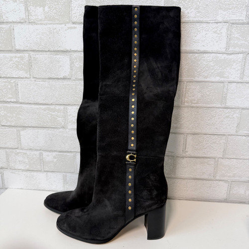 Vist Large View of Product Image Which is Used Coach Tall Boots 9