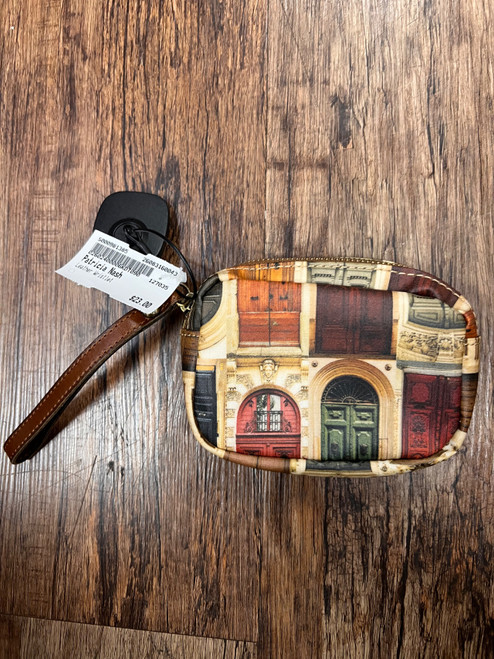 Vist Large View of Product Image Which is Used Patricia Nash Leather Wristlet
