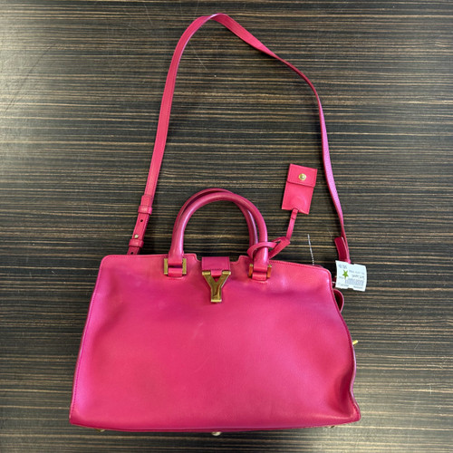 Vist Large View of Product Image Which is Used Saint Laurent Small Leather Handbag