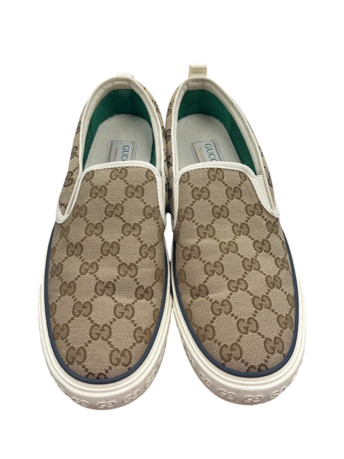 Vist Large View of Product Image Which is Gently Used Men’s Gucci Tennis 1977 Slip-On Sneakers