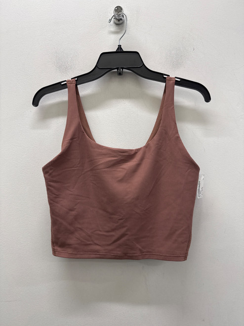 Vist Large View of Product Image Which is Used Old Navy Brown Active Tank Top L-12/14 AD