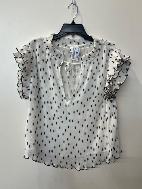 Vist Large View of Product Image Which is Used Ganni Short Sleeve Top S-4/6