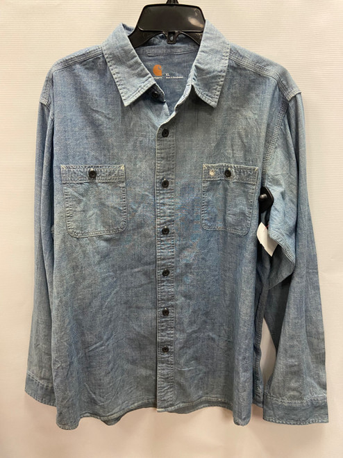 Vist Large View of Product Image Which is Used Carhartt Mens Long Sleeve Top XL/17-17.5