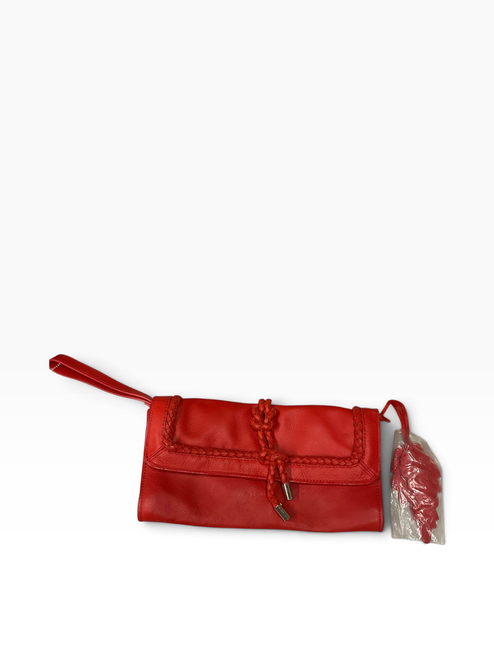 Vist Large View of Product Image Which is Used Tommy Bahama Large Leather Handbag