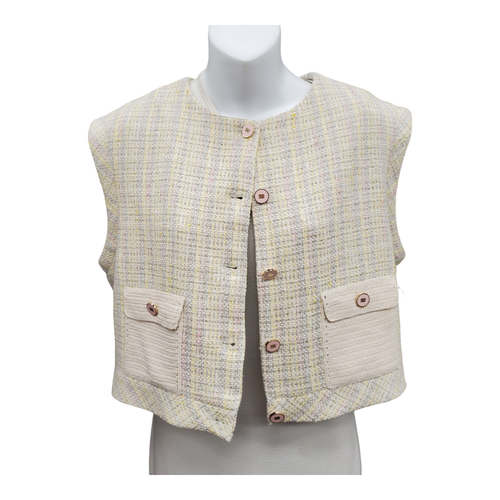 Vist Large View of Product Image Which is Used Sandro Vest S-4/6
