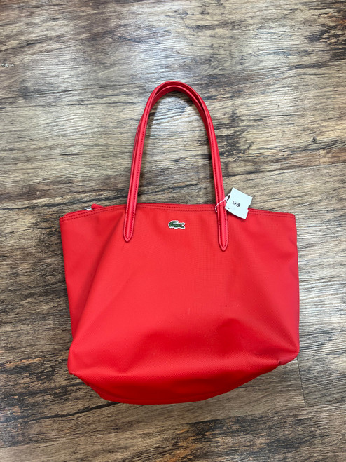 Used Lacoste Large Handbag 60076-S000590947