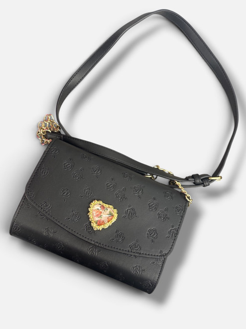 Vist Large View of Product Image Which is Used Betsey Johnson Small Leather Handbag