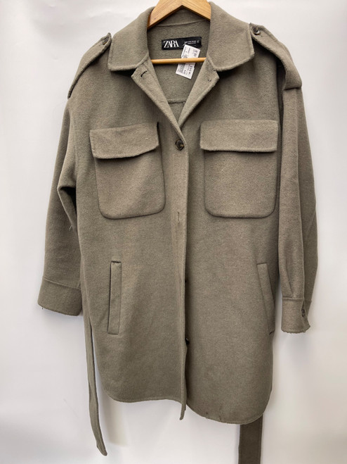 Vist Large View of Product Image Which is Used Zara Short HeavyCoat S-4/6