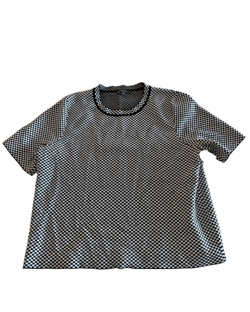 Vist Large View of Product Image Which is Gently Used Adrianna Papell Short Sleeve Sweater L-12/14