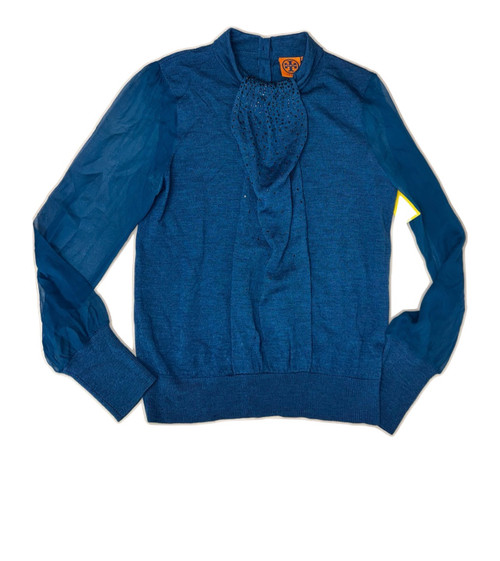 Vist Large View of Product Image Which is Used Tory Burch Long Sleeve Top M-8/10