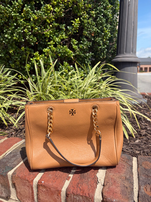 Vist Large View of Product Image Which is Used Tory burch Small Leather Handbag