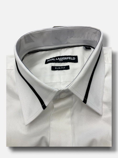 Vist Large View of Product Image Which is Used Karl Lagerfeld Mens Long Sleeve Top M/15-15.5