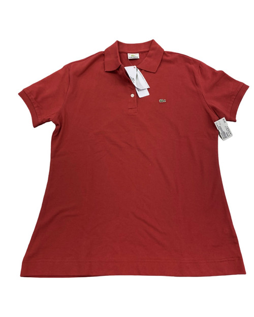 Vist Large View of Product Image Which is Used Lacoste Mens Short Sleeve Top M/15-15.5