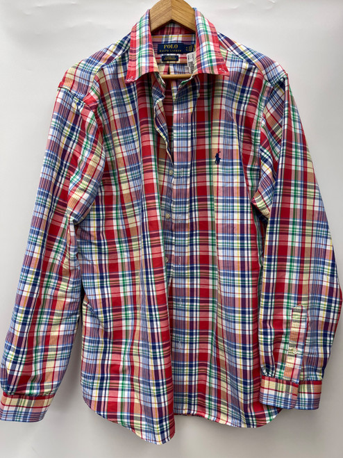 Vist Large View of Product Image Which is Used Polo Ralph Lauren Mens Long Sleeve Top XL/17-17.5