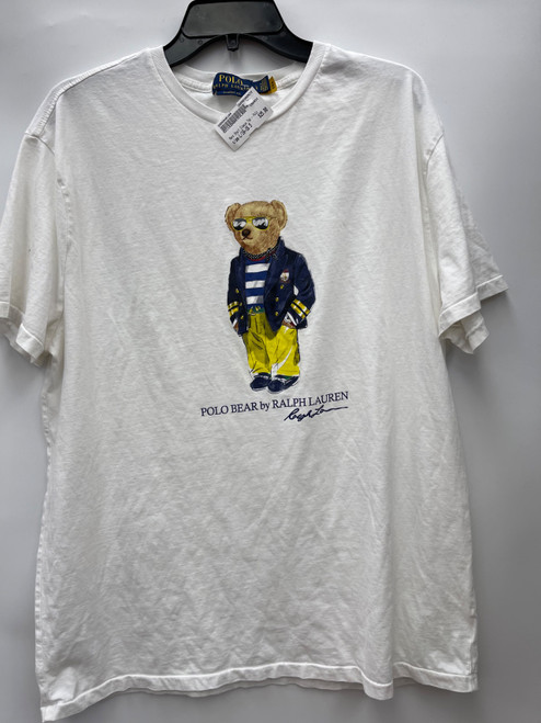 Vist Large View of Product Image Which is Used Polo Ralph Lauren Mens Short Sleeve Top L/16-16.5