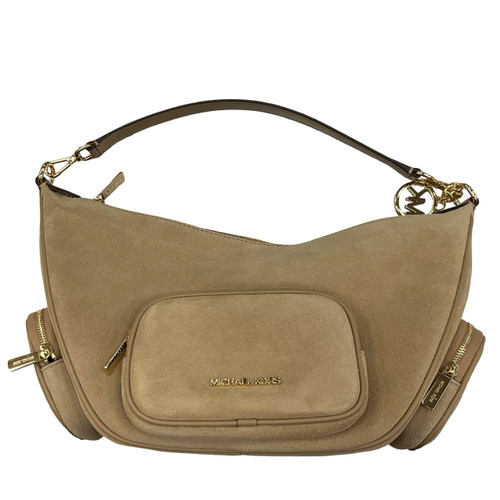Vist Large View of Product Image Which is Used Michael Michael Kors Large Leather Handbag