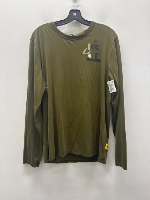 Vist Large View of Product Image Which is Used Green Lululemon Athletica Mens Active Long Sleeve L