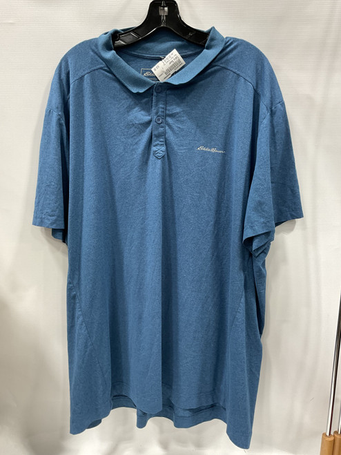 Vist Large View of Product Image Which is Used Eddie Bauer Mens Short Sleeve Top 2X/18-18.5