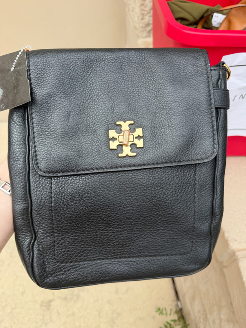 Vist Large View of Product Image Which is Used Tory Burch Small Leather Handbag