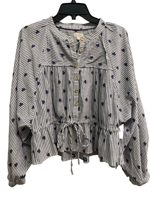Vist Large View of Product Image Which is Used Pilcro Long Sleeve Top S-4/6