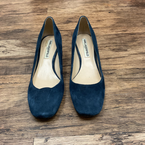 Vist Large View of Product Image Which is Used Karl Lagerfeld Low Heels 8.5