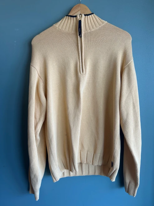 Vist Large View of Product Image Which is Used Chaps Mens Heavyweight Sweater L