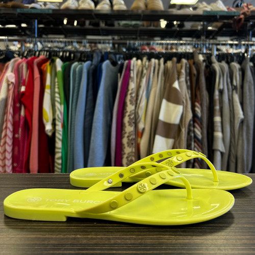 Vist Large View of Product Image Which is Used Tory Burch Flip Flops 9