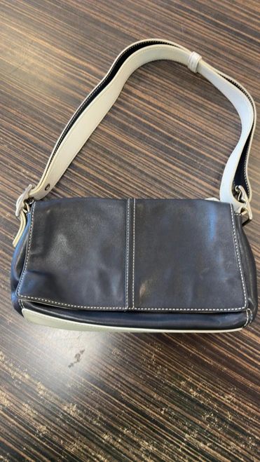Vist Large View of Product Image Which is Used Coach Small Leather Handbag