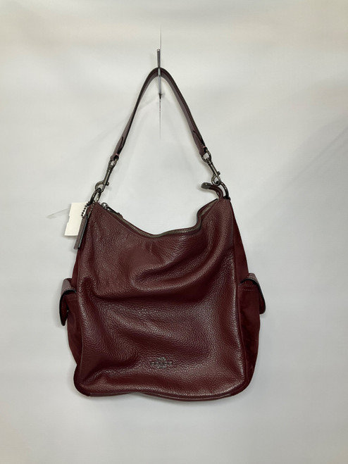 Vist Large View of Product Image Which is Used Coach Large Leather Handbag