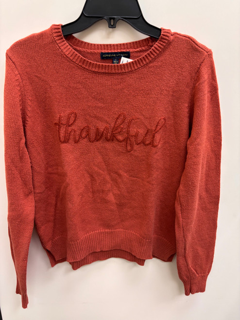 Vist Large View of Product Image Which is Used Adrienne Vittadini Lightweight Sweater S-4/6