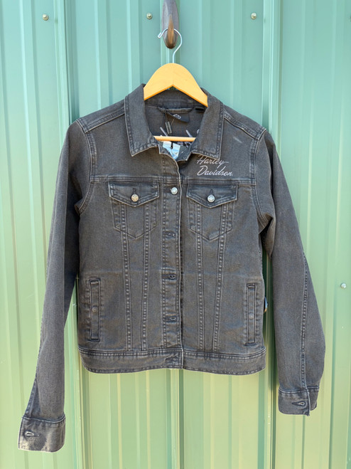 Vist Large View of Product Image Which is Used Harley-Davidson Denim Jacket S-4/6
