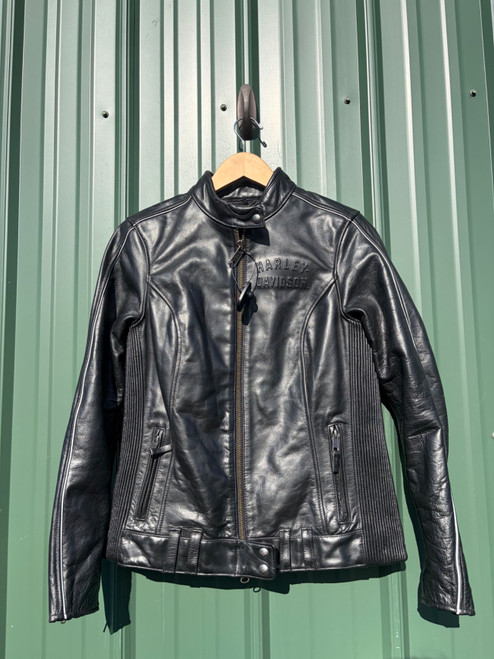Vist Large View of Product Image Which is Used Harley-Davidson Leather Jacket S-4/6