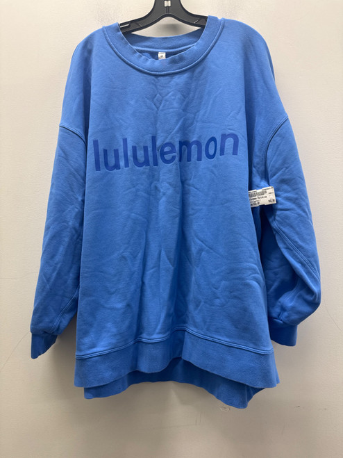 Vist Large View of Product Image Which is Used Blue Lululemon Athletica Active Sweatshirt XXL-20