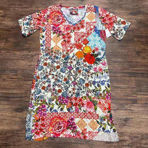 Vist Large View of Product Image Which is Used Johnny Was Short Dress B M-8/10