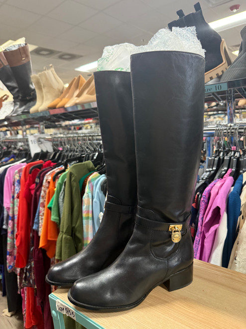 Vist Large View of Product Image Which is Used Michael Michael Kors Tall Boots 10