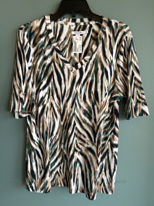 Vist Large View of Product Image Which is Used Chico's Short Sleeve Top L-12/14