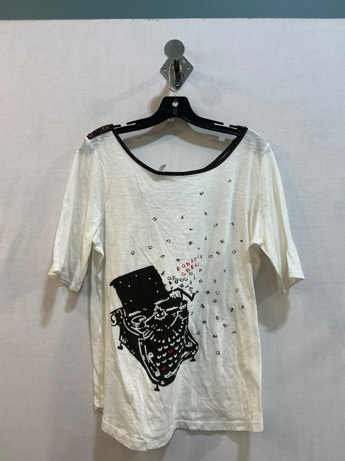 Vist Large View of Product Image Which is Used Anthropologie Short Sleeve Top XL-16