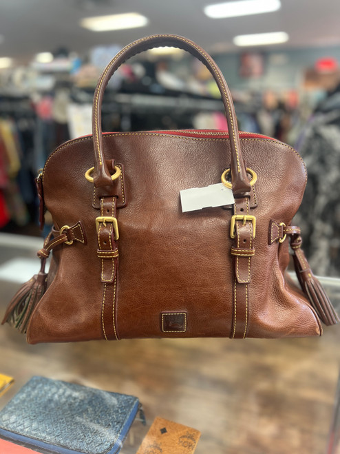 Vist Large View of Product Image Which is Used Dooney & Bourke Leather Florentine Handbag