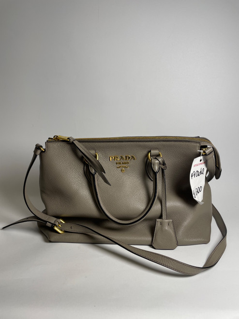 Vist Large View of Product Image Which is Used Prada Xlarge Leather Handbag