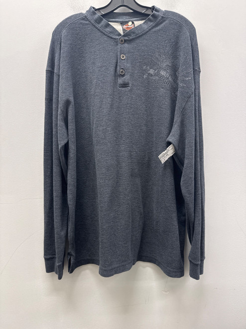 Vist Large View of Product Image Which is Used Grey Harley-Davidson Mens Lightweight Sweater XL