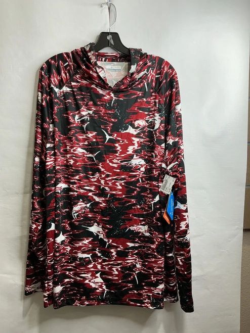 Vist Large View of Product Image Which is Used Columbia Mens Active hooded fishing shirt