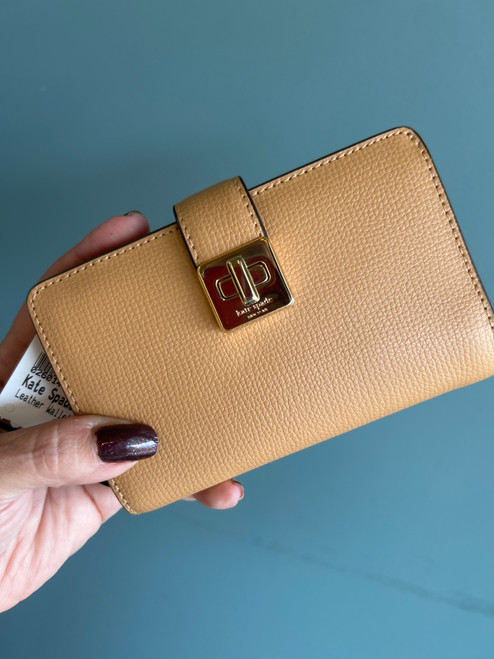Vist Large View of Product Image Which is Used Kate Spade New York Leather Wallet